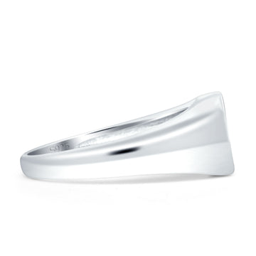 Signet Ring Statement 925 Sterling Silver Wholesale